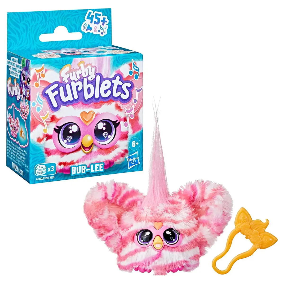 Furby Furblets Bub-Lee Mini Electronic Plush Toy For Girls & Boys 6+ 1