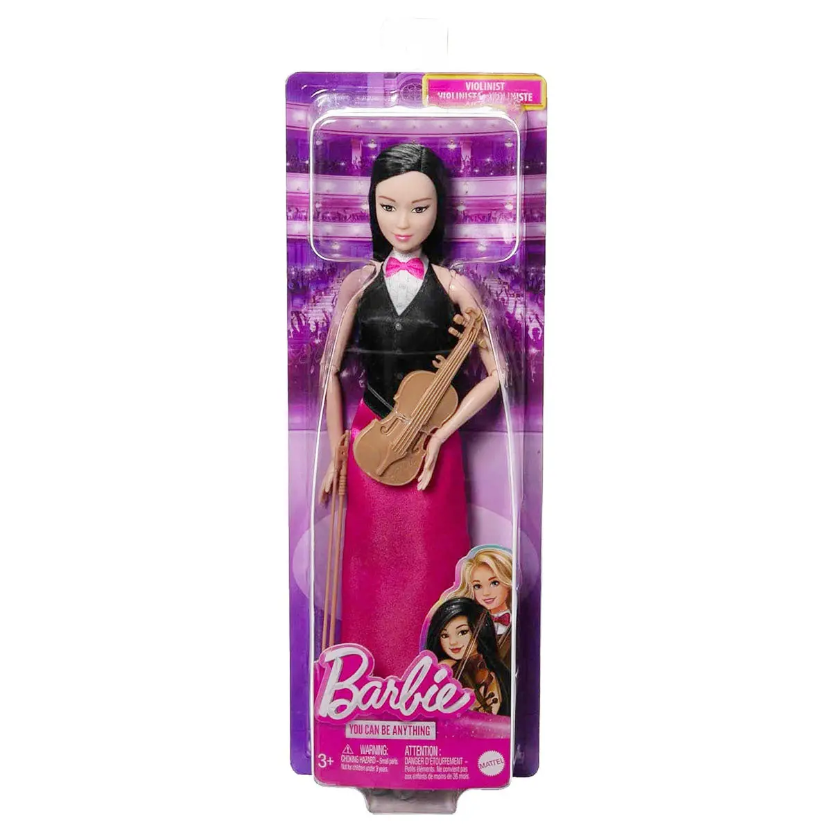 Barbie You Can Be Anything Violin Player Doll 1