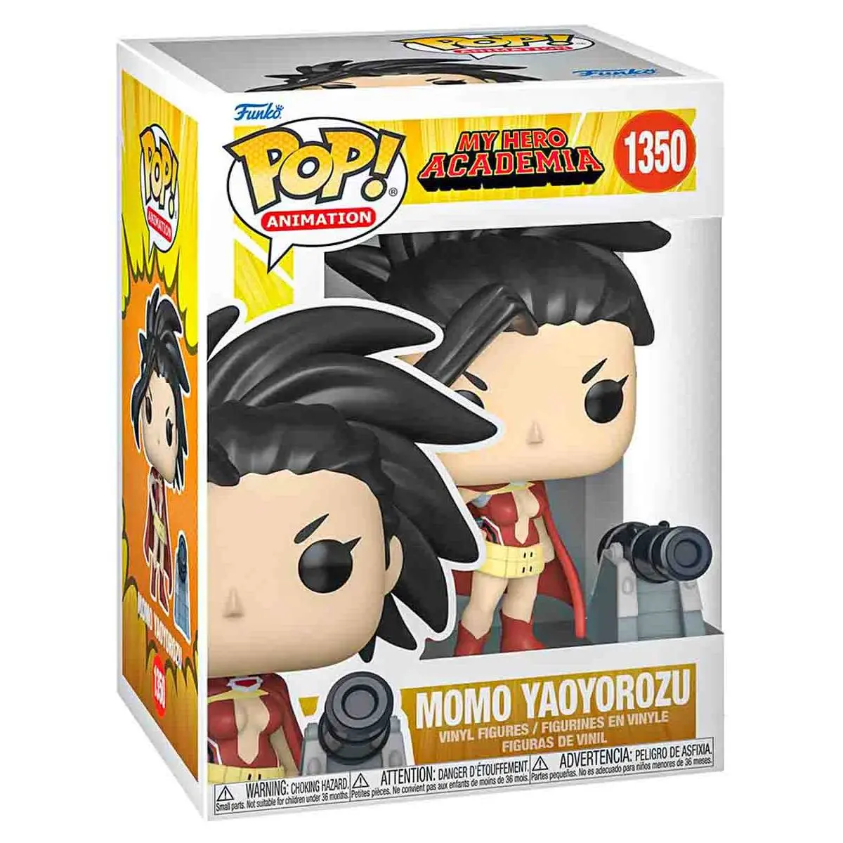 Funko Pop! Animation: My Hero Academia S5: Momo Yaoyorozu (Cannon) Vinyl Figure #1350 1