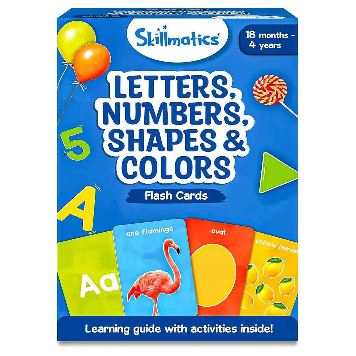 Skillmatics Flash Cards: Letters, Numbers, Shapes & Colours 1