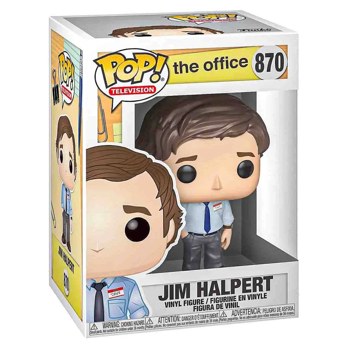Funko Pop! Television: The Office: Jim Halpert Vinyl Figure #870 1