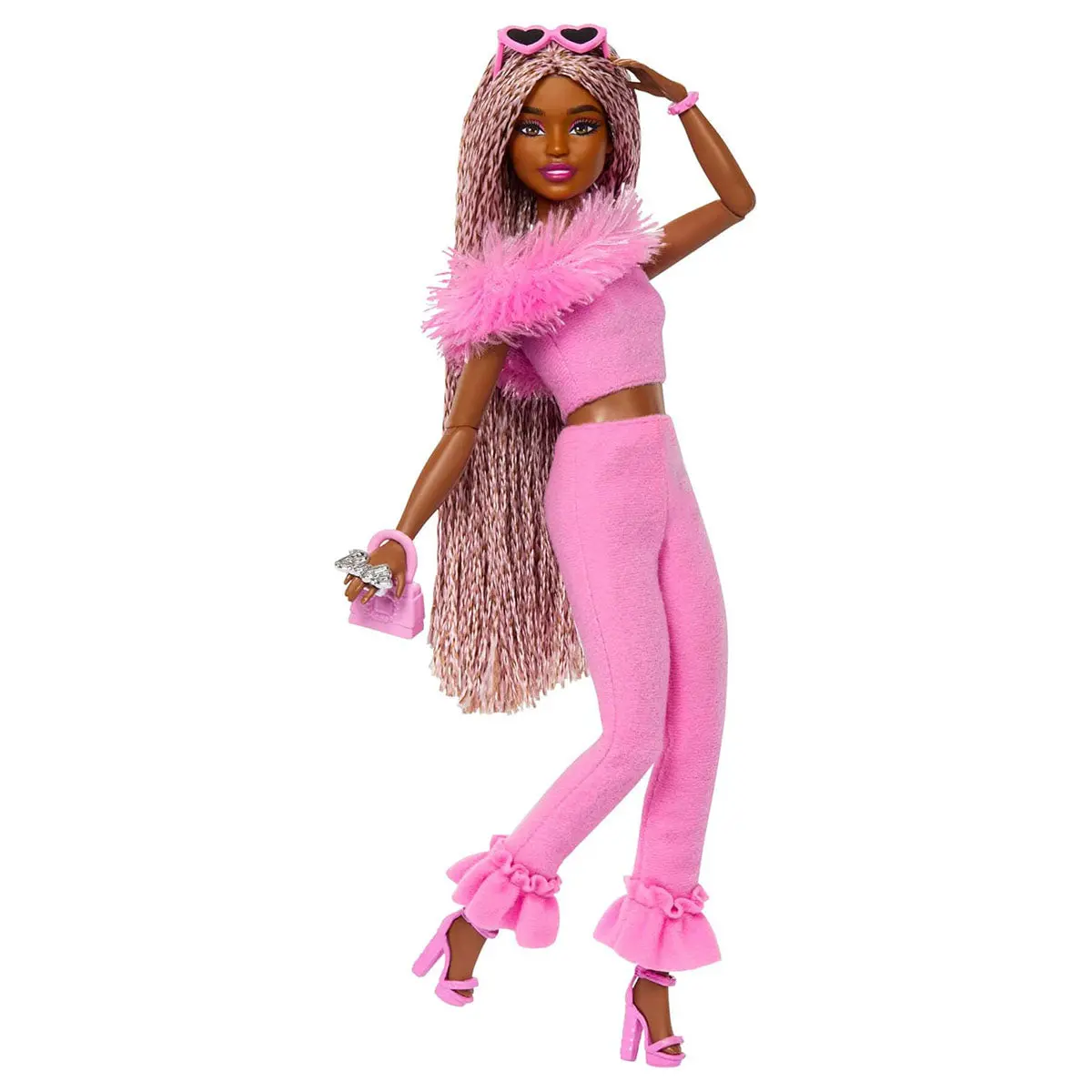 Barbie Deluxe Style #4 Pink Jumpsuit Fashion Doll 2