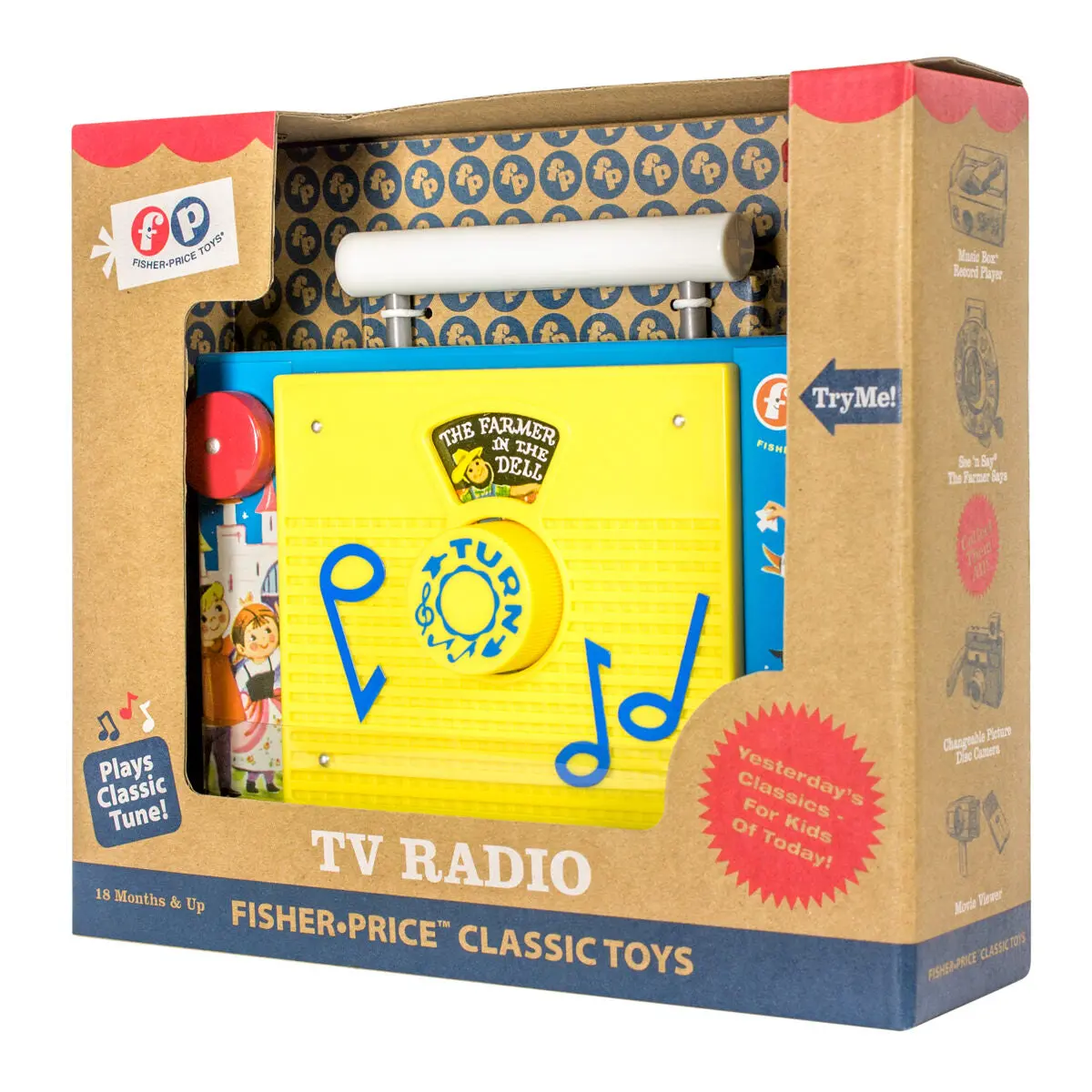 Fisher Price Classic Tv/Radio 2