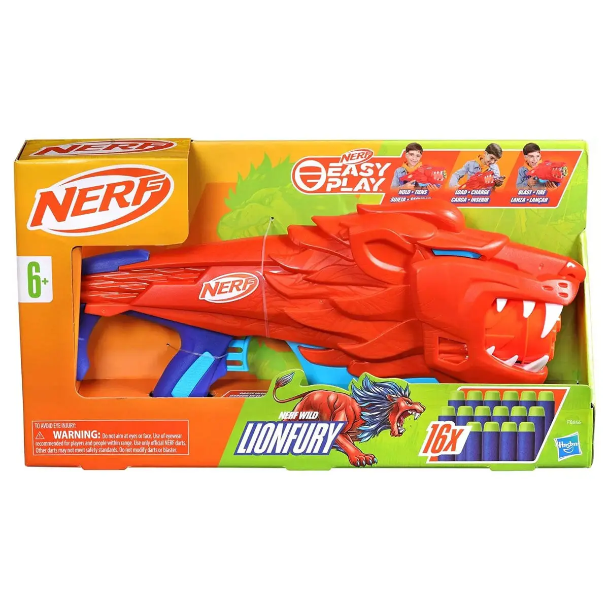 Nerf Wild Lionfury Blaster 1