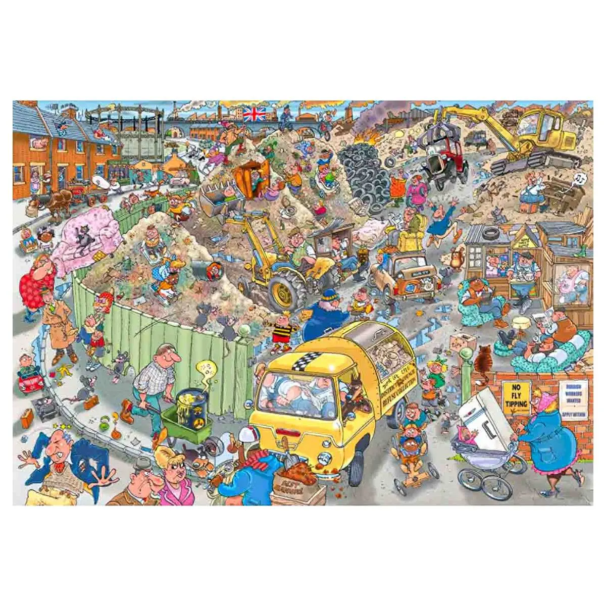 Wasgij Destiny 22 Trip To The Tip! 1000 Piece Jigsaw Puzzle 2