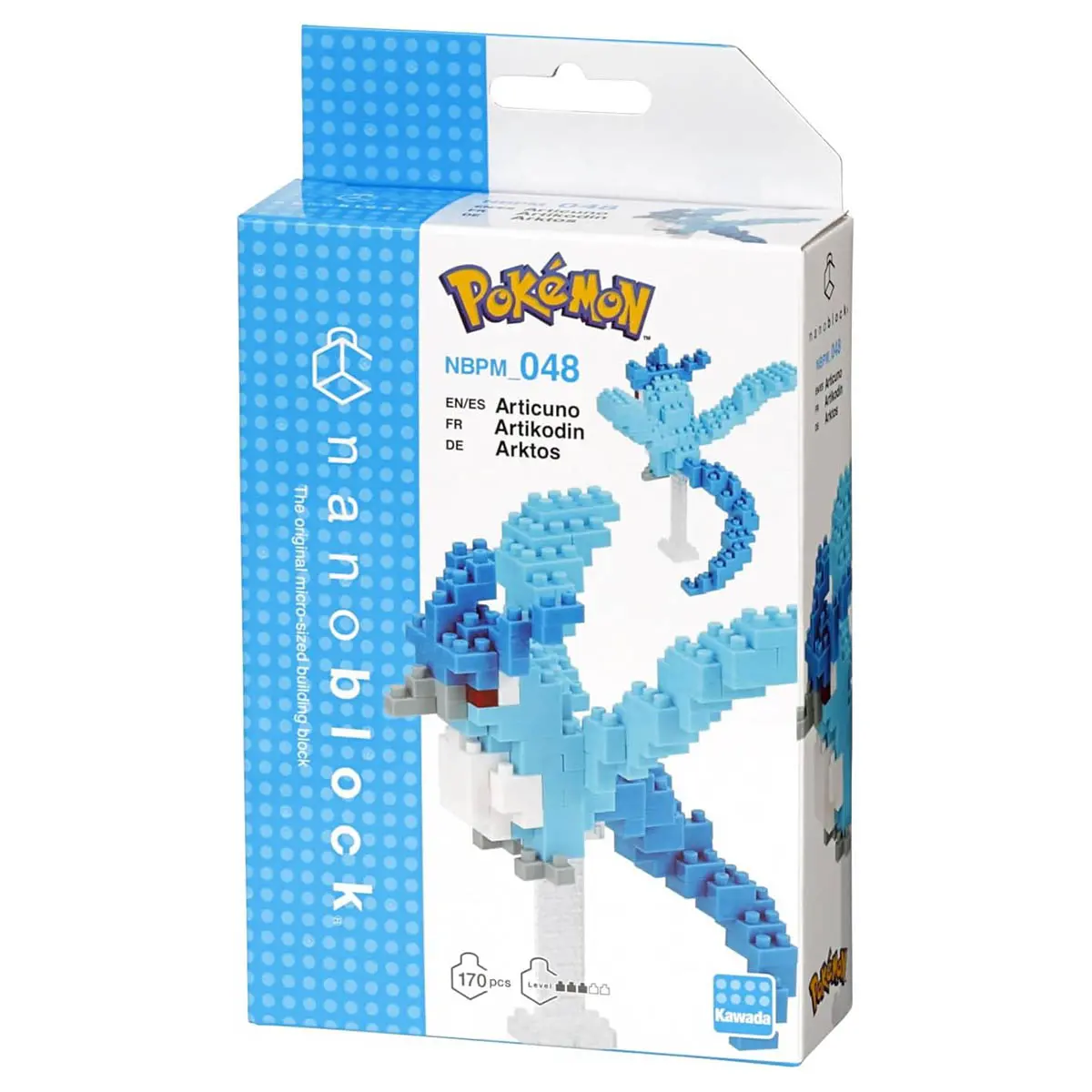 Nanoblock Pokémon: Articuno Micro-Sized Building Set 1