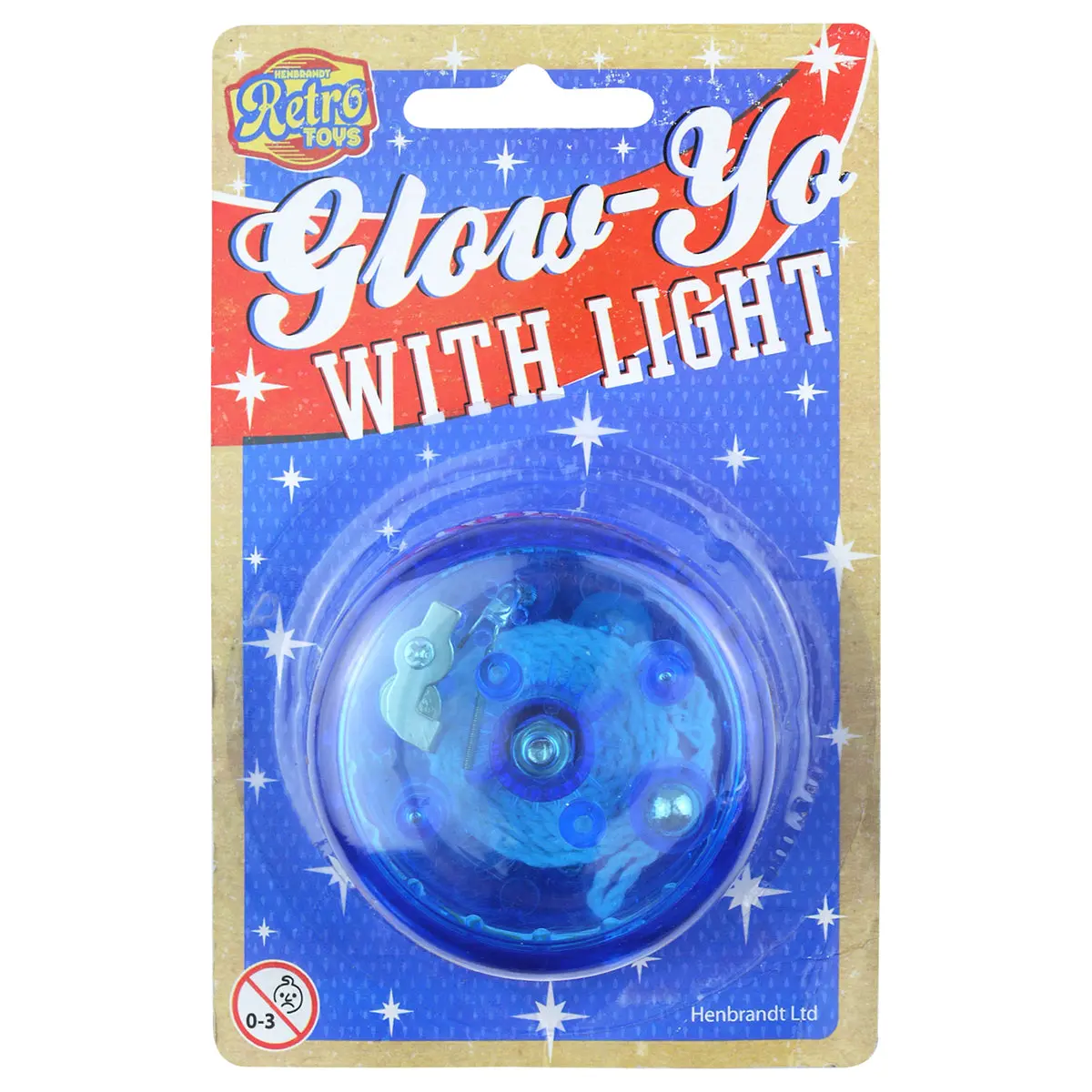 Henbrandt Retro Toys Glow-Yo With Light (Styles Vary) 1
