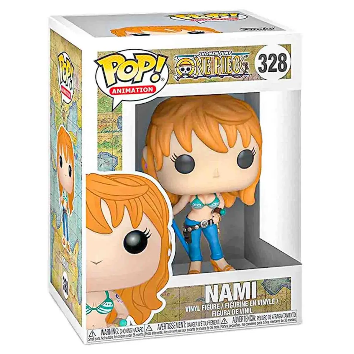 Funko Pop! Animation: One Piece S2: Nami Vinyl Figure #328 1