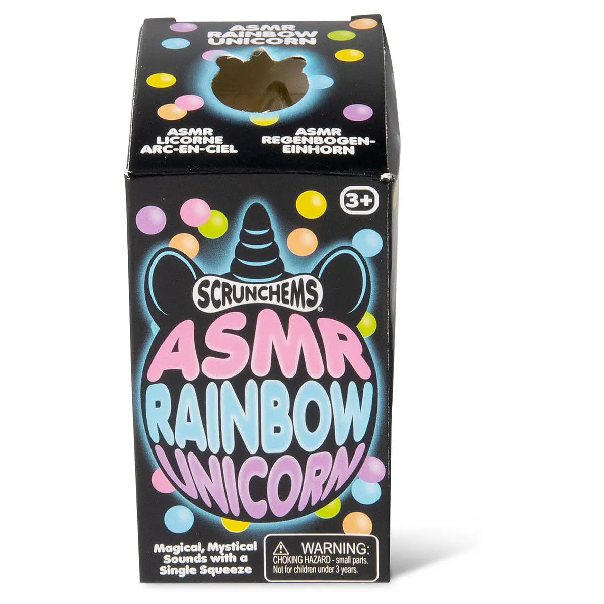 Scrunchems Asmr Rainbow Unicorn Fidget Toy 1