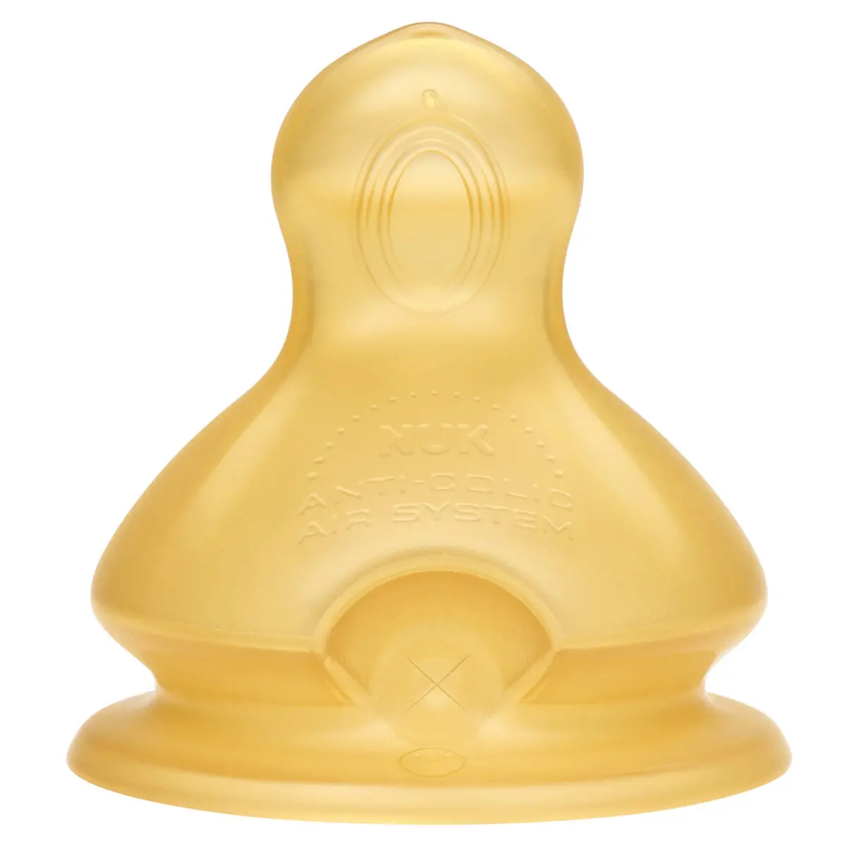Nuk First Choice Latex Teat Size 1 Small Hole (Pack Of 2) 1