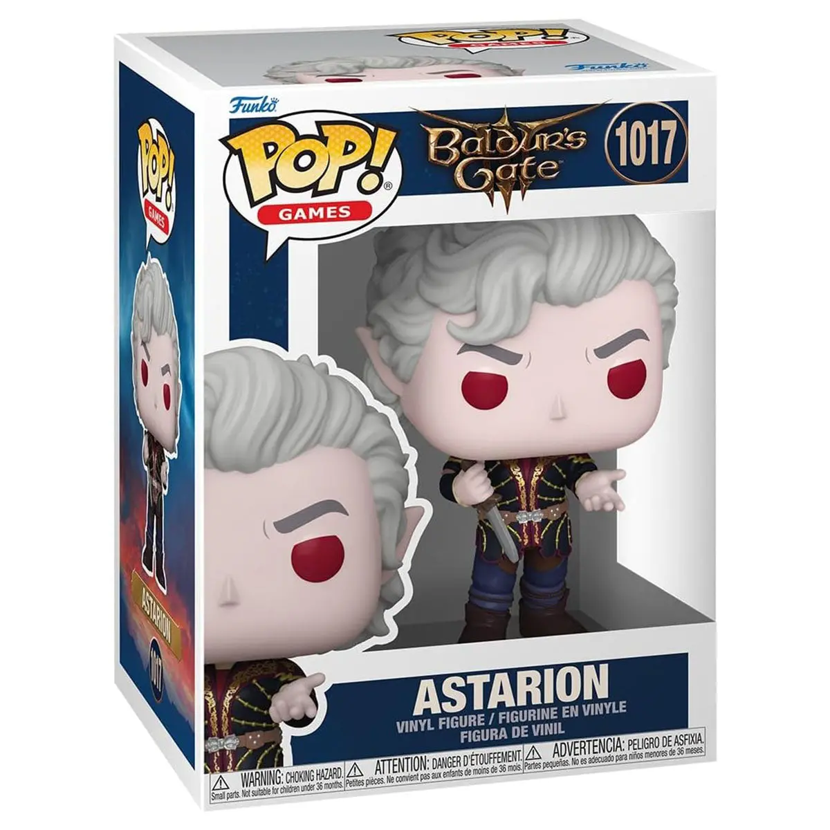 Funko Pop! Games: Baldur's Gate: Astarion With Chase Vinyl Figure #1017 1