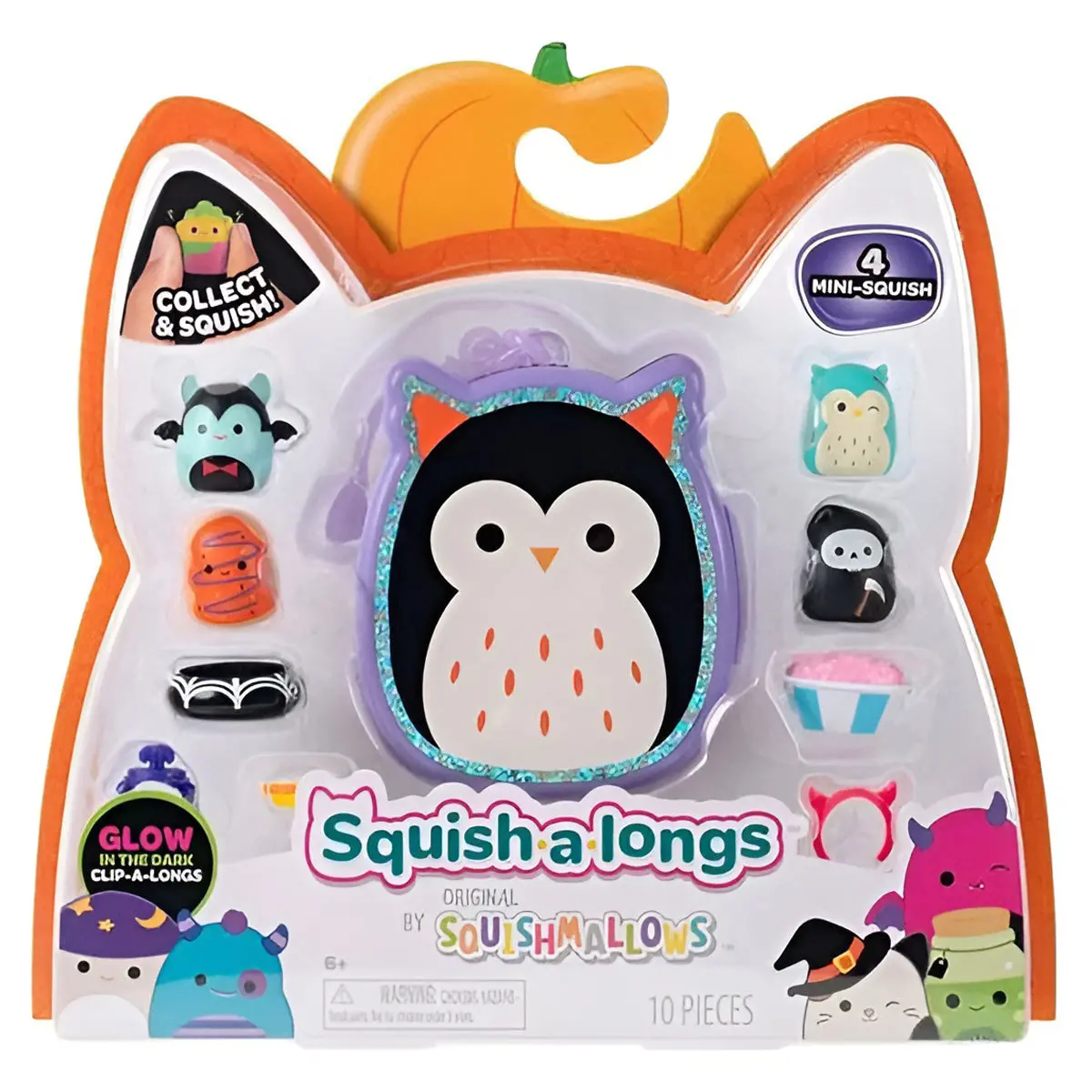 Squishmallows Squish-A-Longs Halloween Set (Styles Vary) 1