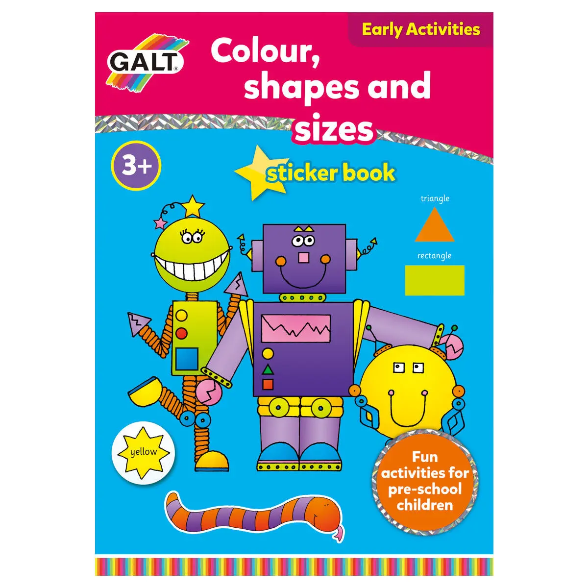Colour, Shapes And Sizes Sticker Book 1