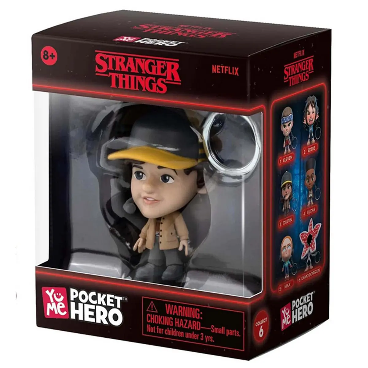 Stranger Things Pocket Hero Dustin Keyring 1