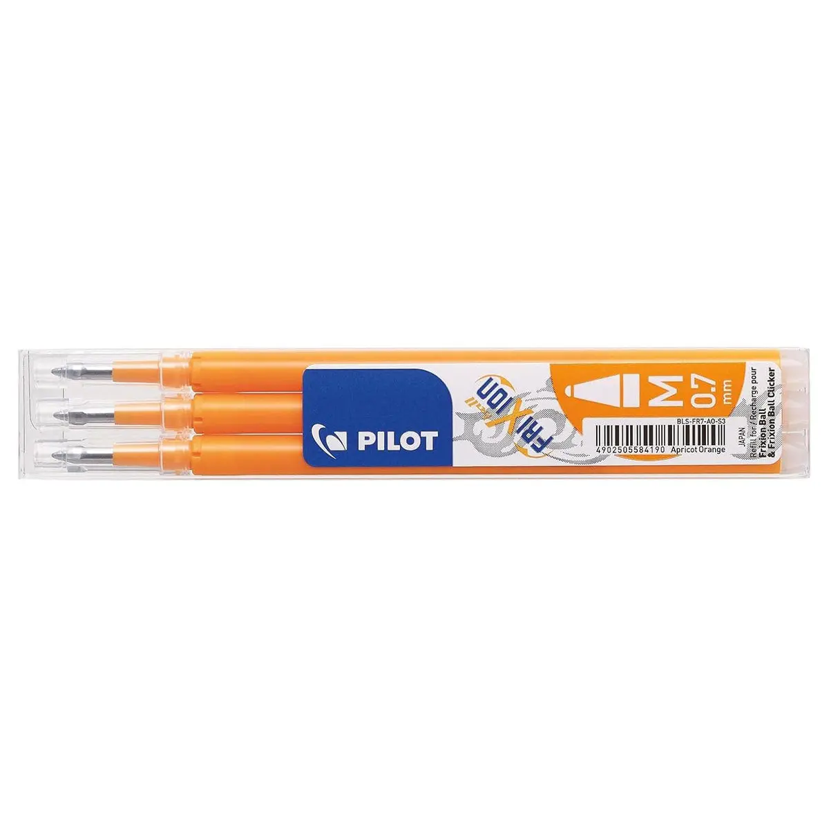 Pilot Refill For Frixion Ball/Frixion Clicker Erasable Rollerball 0.7Mm 3 Pack 1
