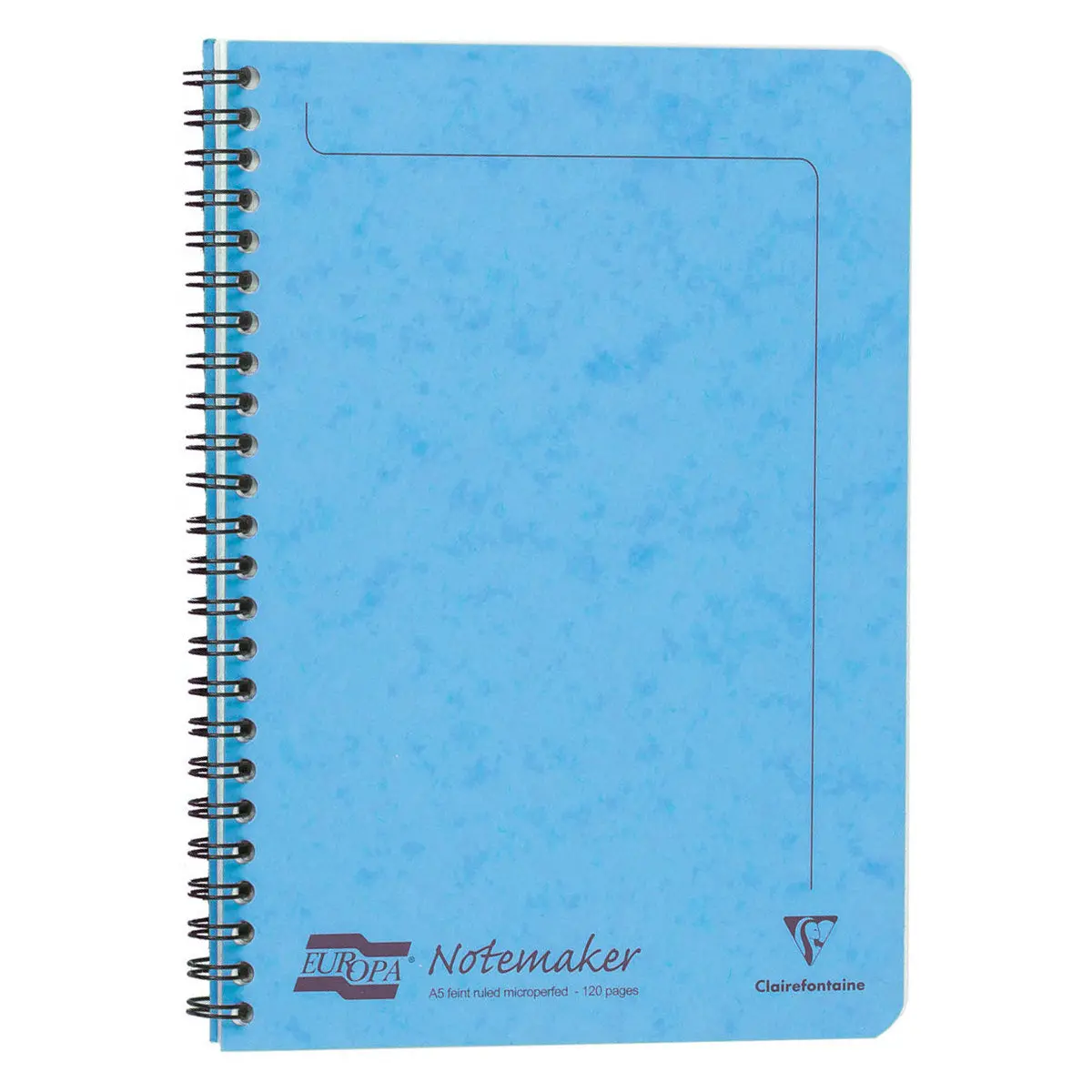 Clairefontaine Europa A5 Notemaker Turquoise Notebook 1