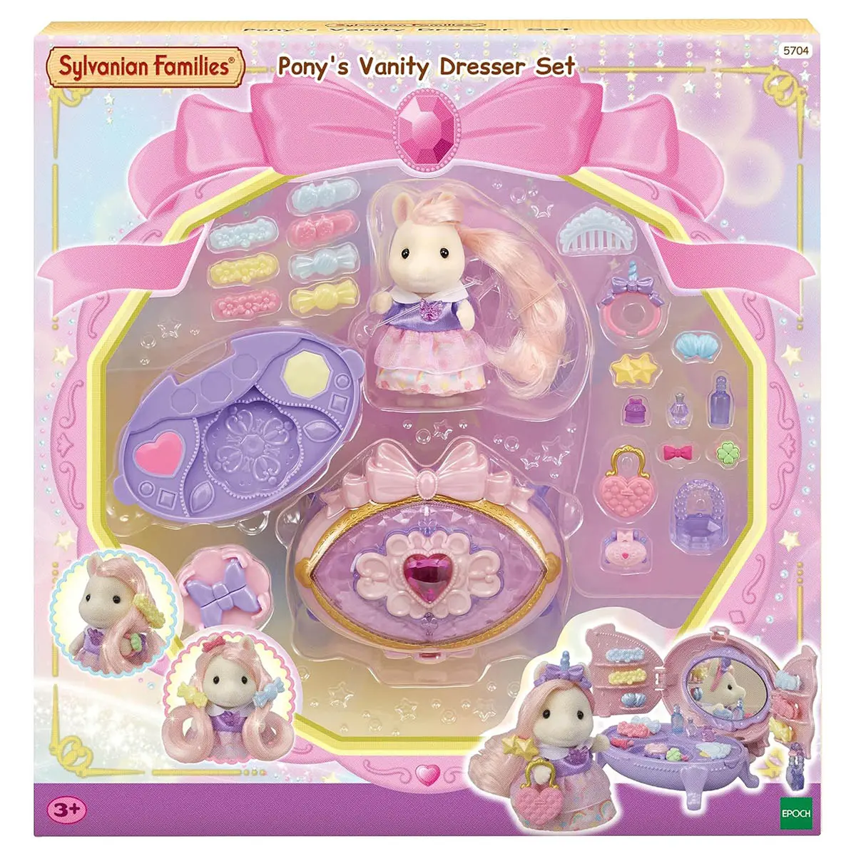 Sylvanian Families Pony's Vanity Dresser Set 1
