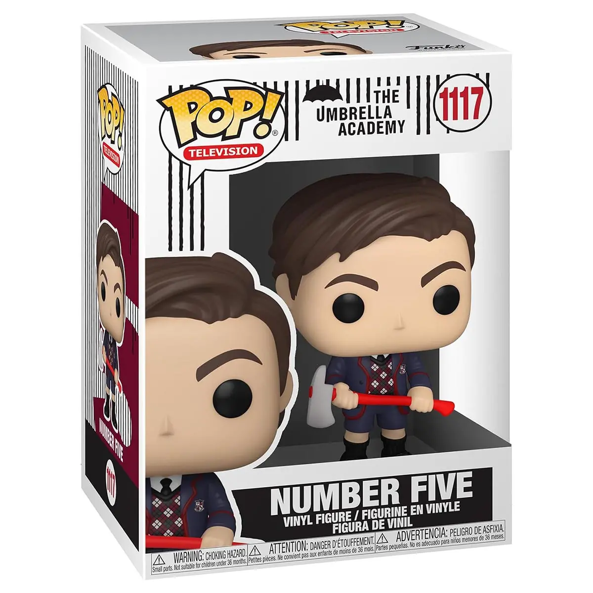 Funko Pop! Television: The Umbrella Academy: Number Five Vinyl Figure #1117 1