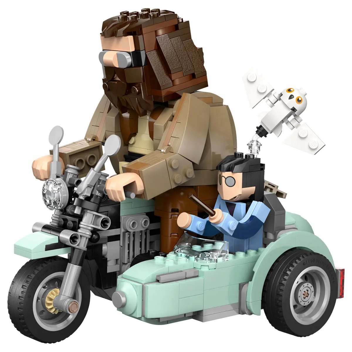 Lego Harry Potter Hagrid & Harry's Motorcycle Ride Building Set 2