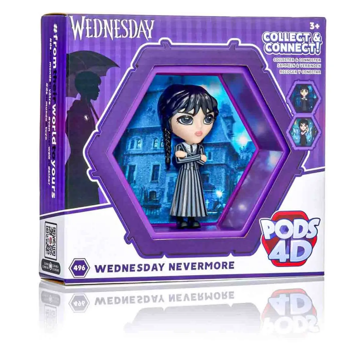 Pods 4D Wednesday Nevermore Figure 1