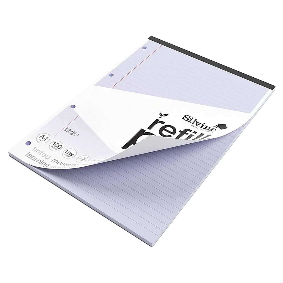 Silvine Sen Lilac A4 Refill Pad 100 Pages 2