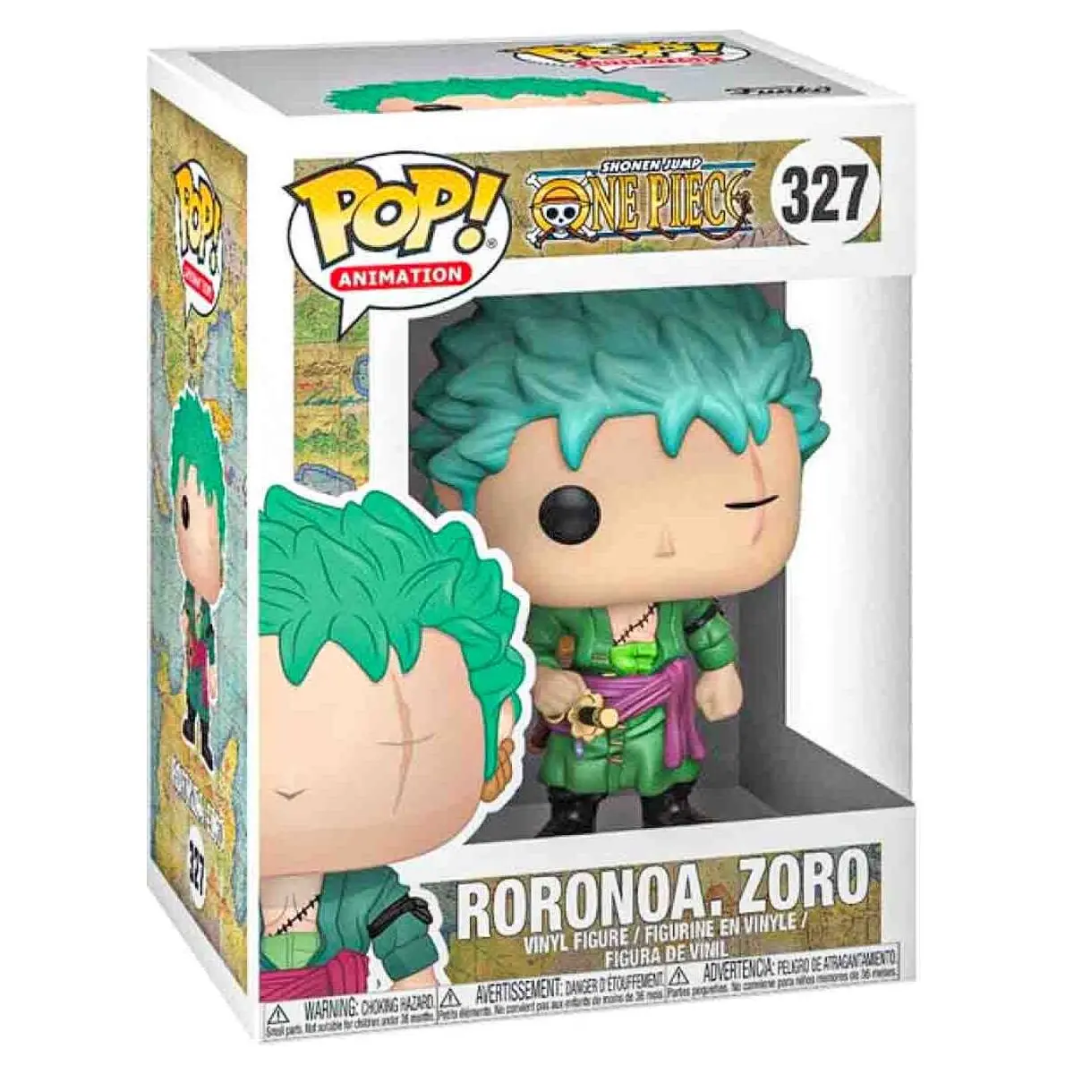 Funko Pop! Animation: One Piece S2: Roronoa. Zoro Vinyl Figure #327 1