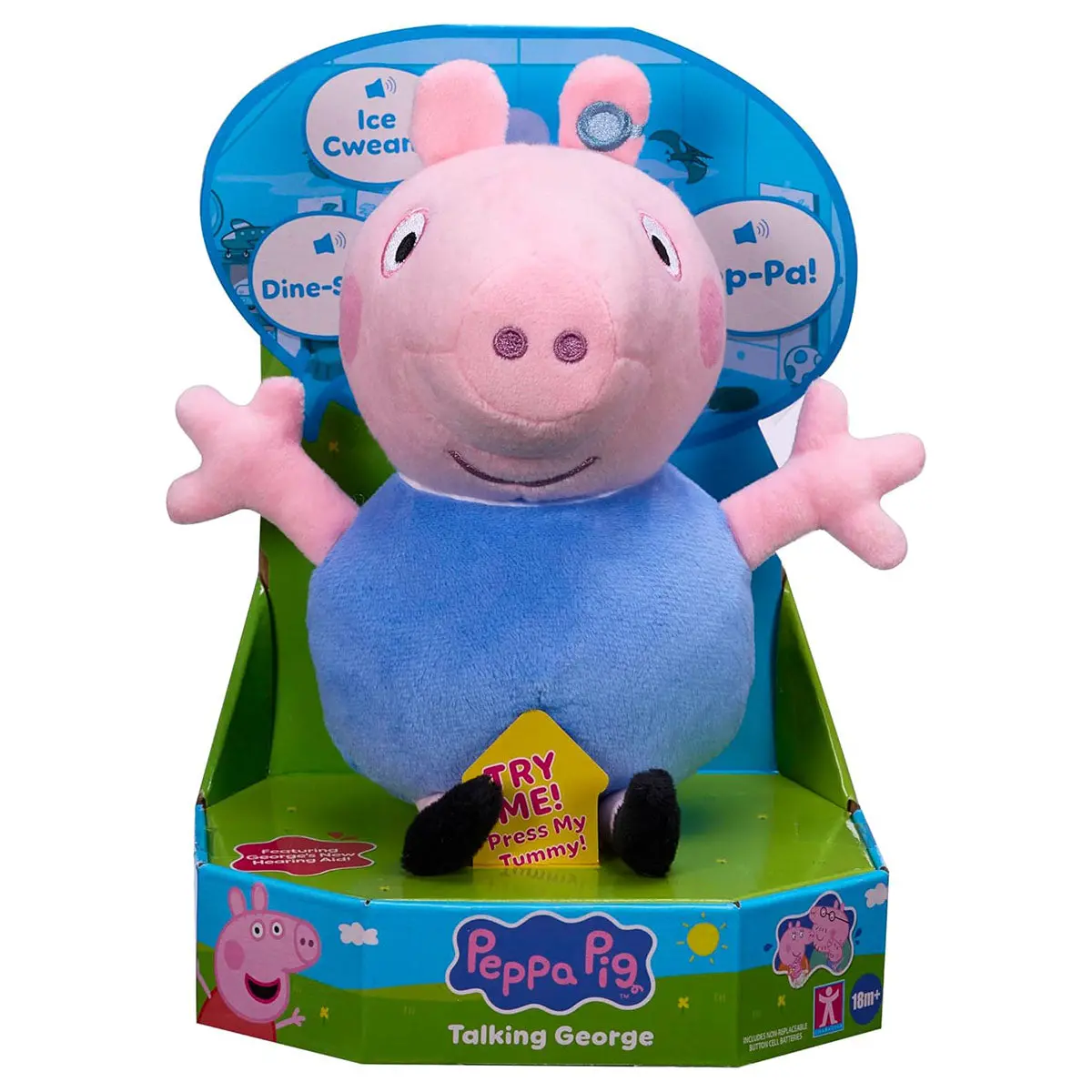 Peppa Pig Talking George Soft Toy 1