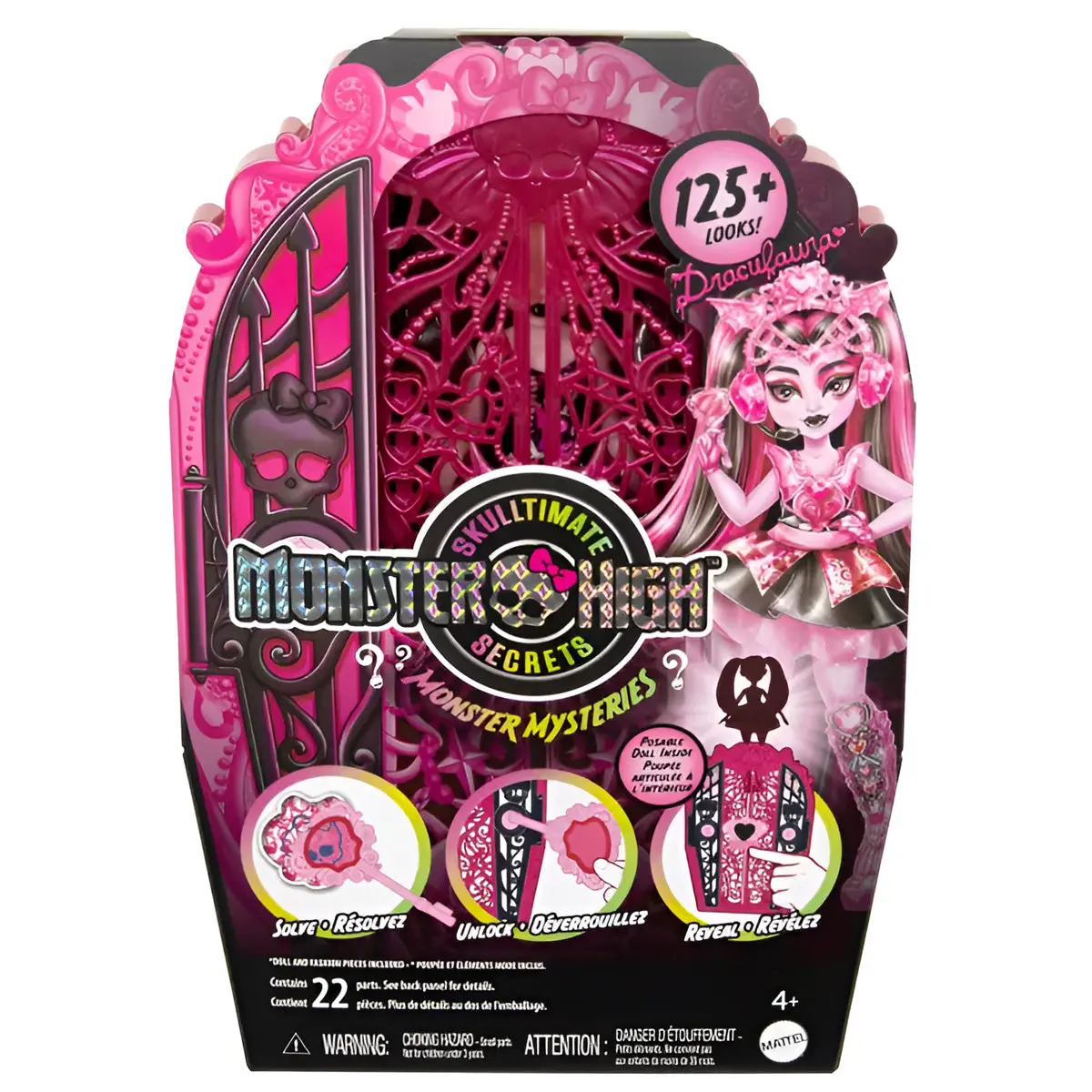 Monster High Skulltimate Secrets Series 4 Mystery Monsters Draculaura Doll 1