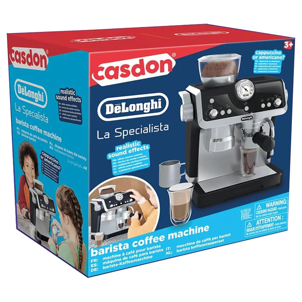 Casdon Delonghi La Specialista Barista Coffee Machine Roleplay Toy 1