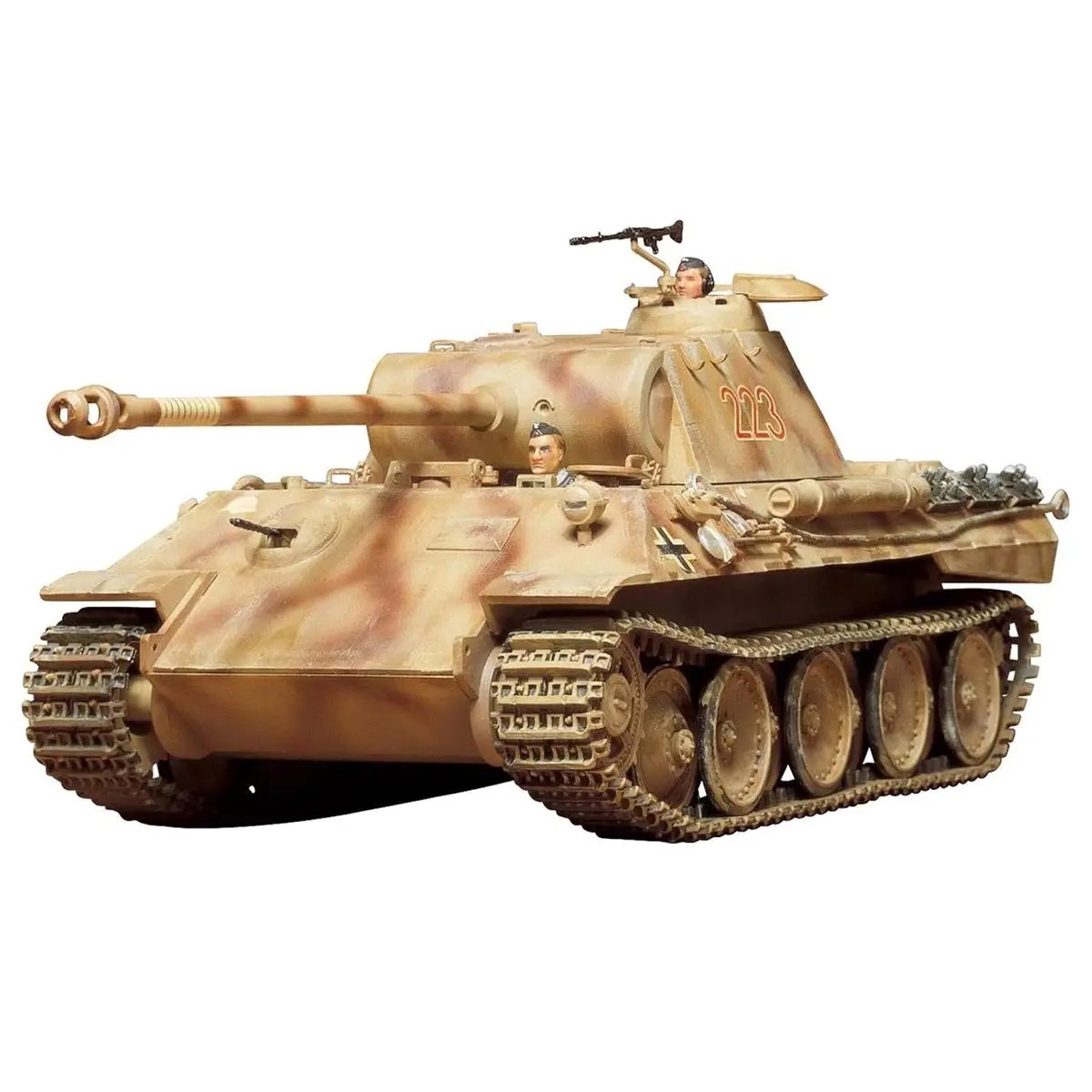 Tamiya German Panther 1:35 Military Miniatures Series No. 65 Model Kit 2