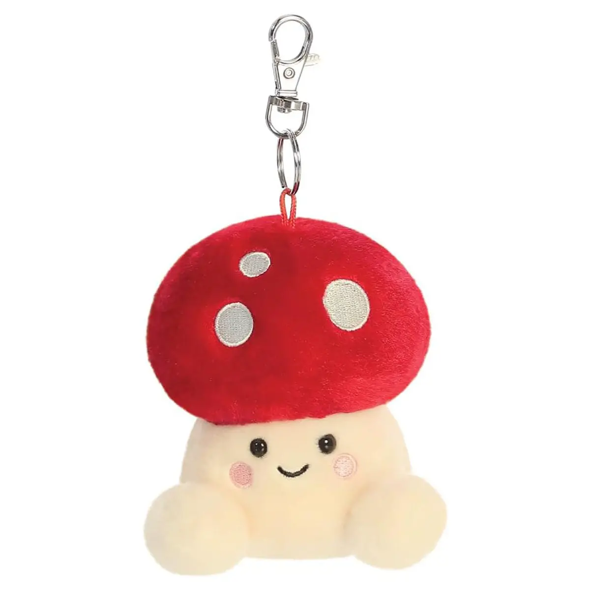 Palm Pals Amanita Mushroom Clip-On Plush 1