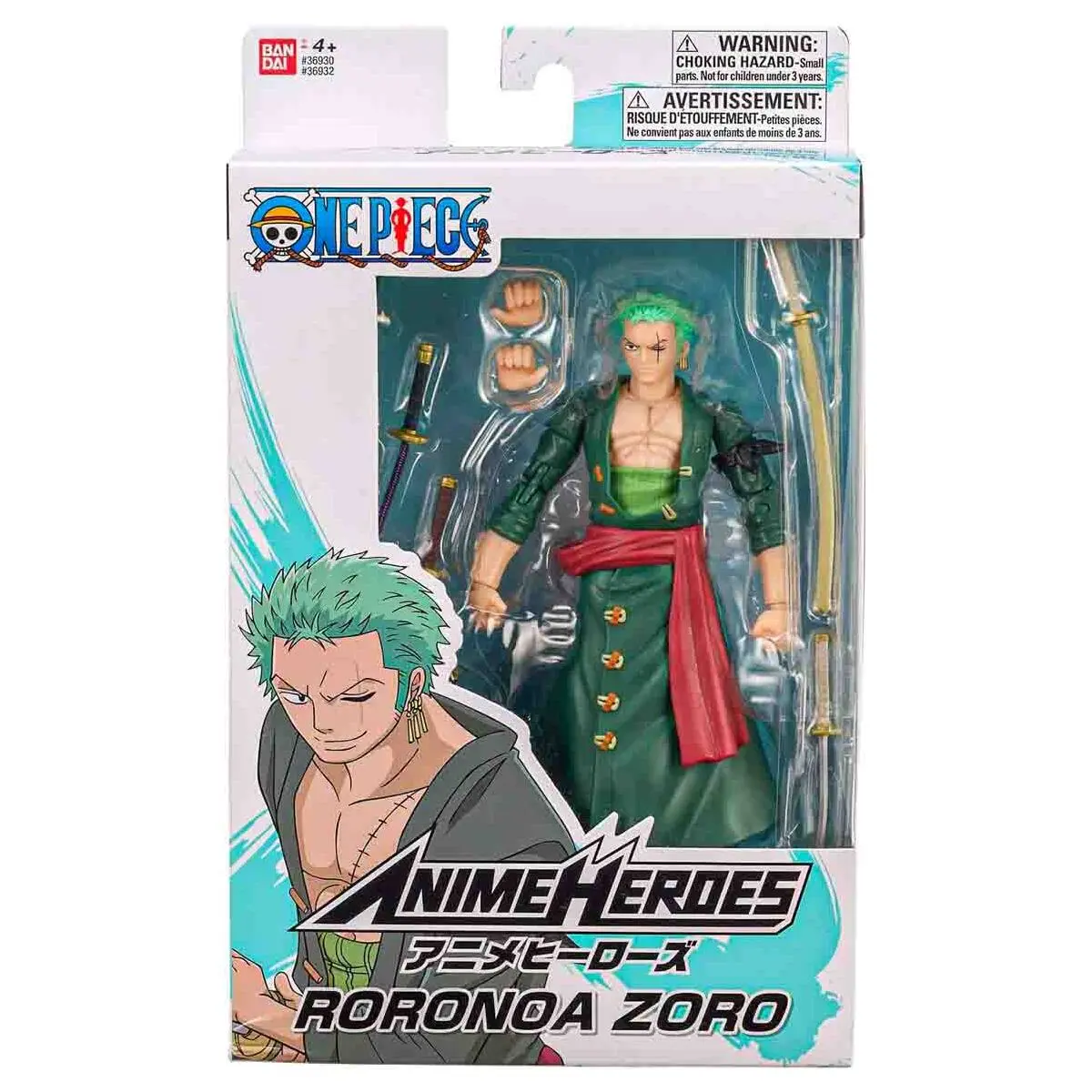 Anime Heroes One Piece Roronoa Zoro Action Figure 1