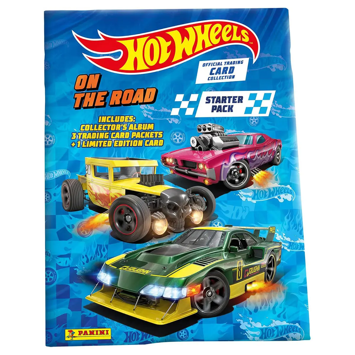 Panini Hot Wheels Trading Card Collection: On The Road Starter Pack 1