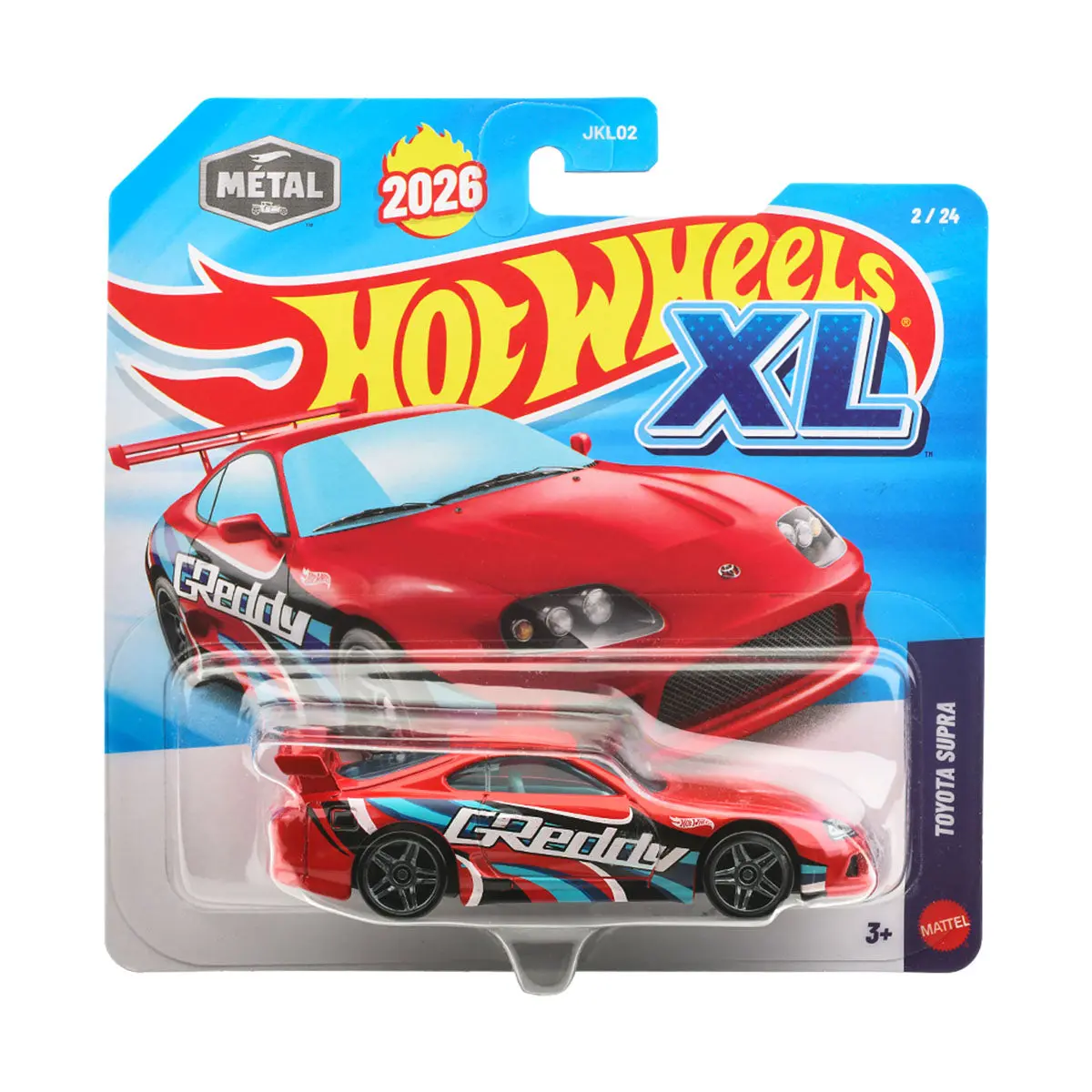 Hot Wheels 2026 Xl Toyota Supra Greddy Car (2/24) 1