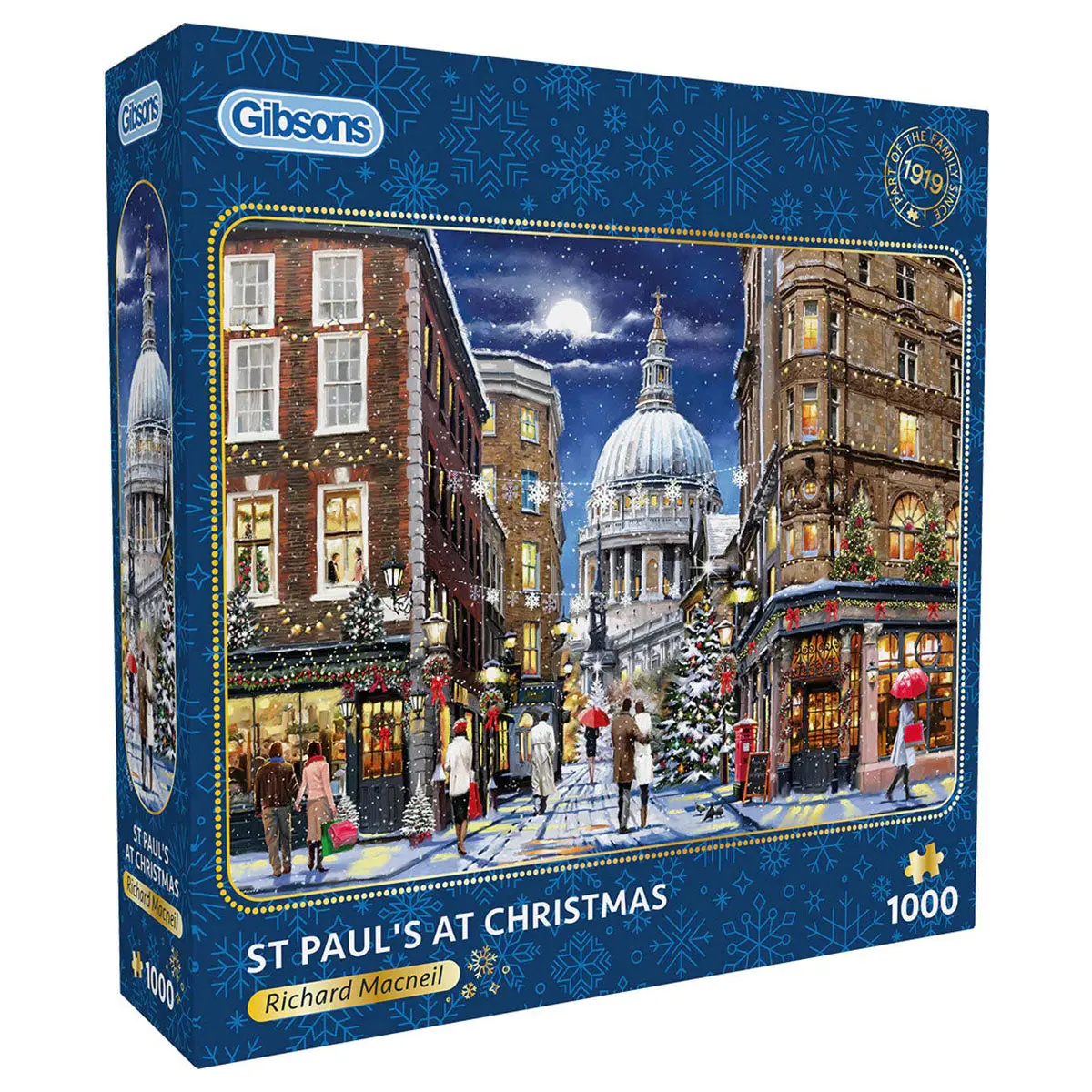 Gibsons St Paul's At Christmas 1000 Piece Jigsaw Puzzle 1