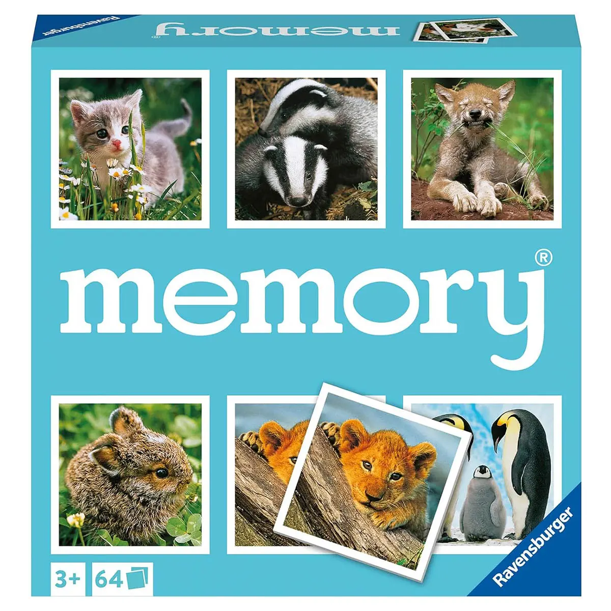 Animal Babies Memory Card Game 1