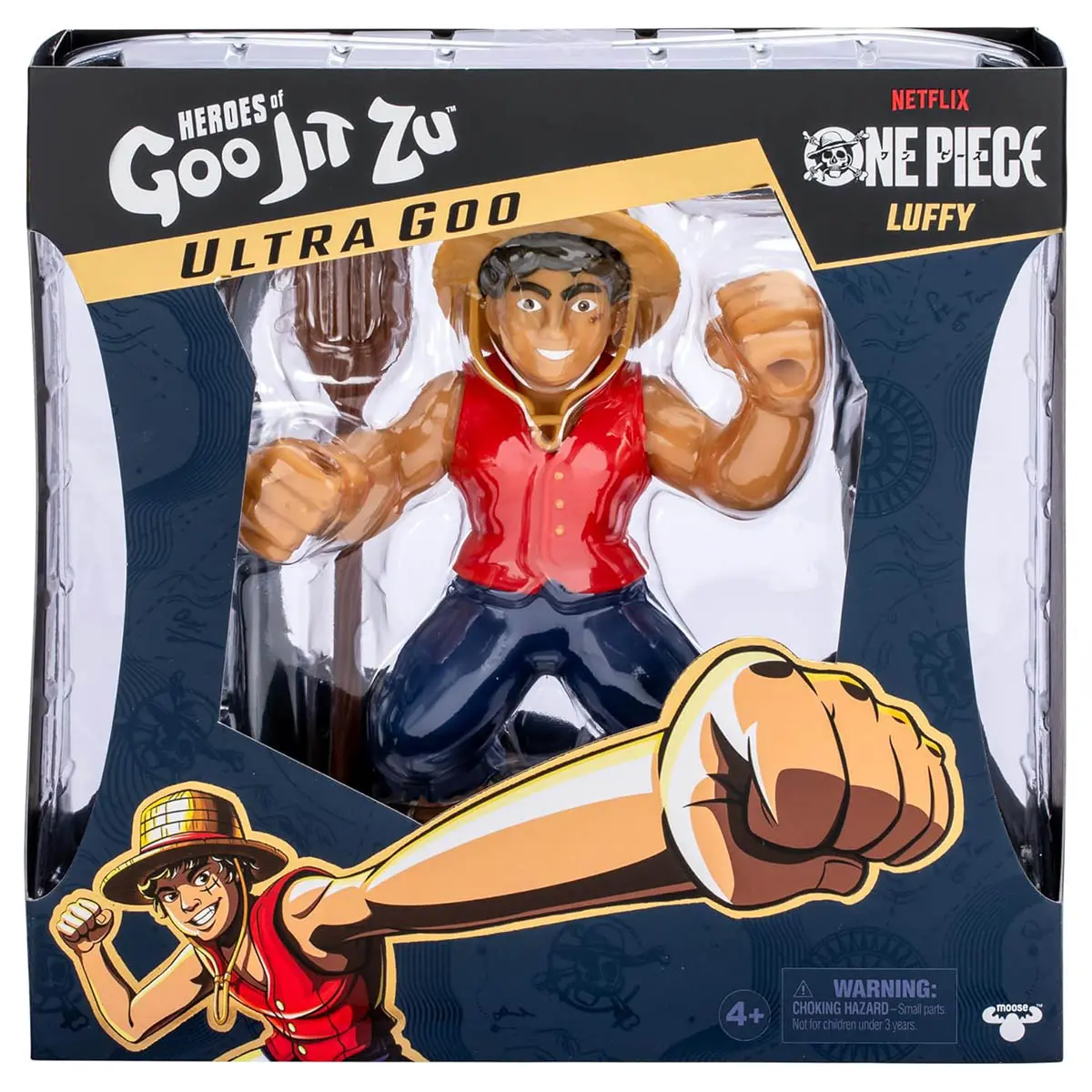 Heroes Of Goo Jit Zu One Piece Luffy Stretch Figure 1