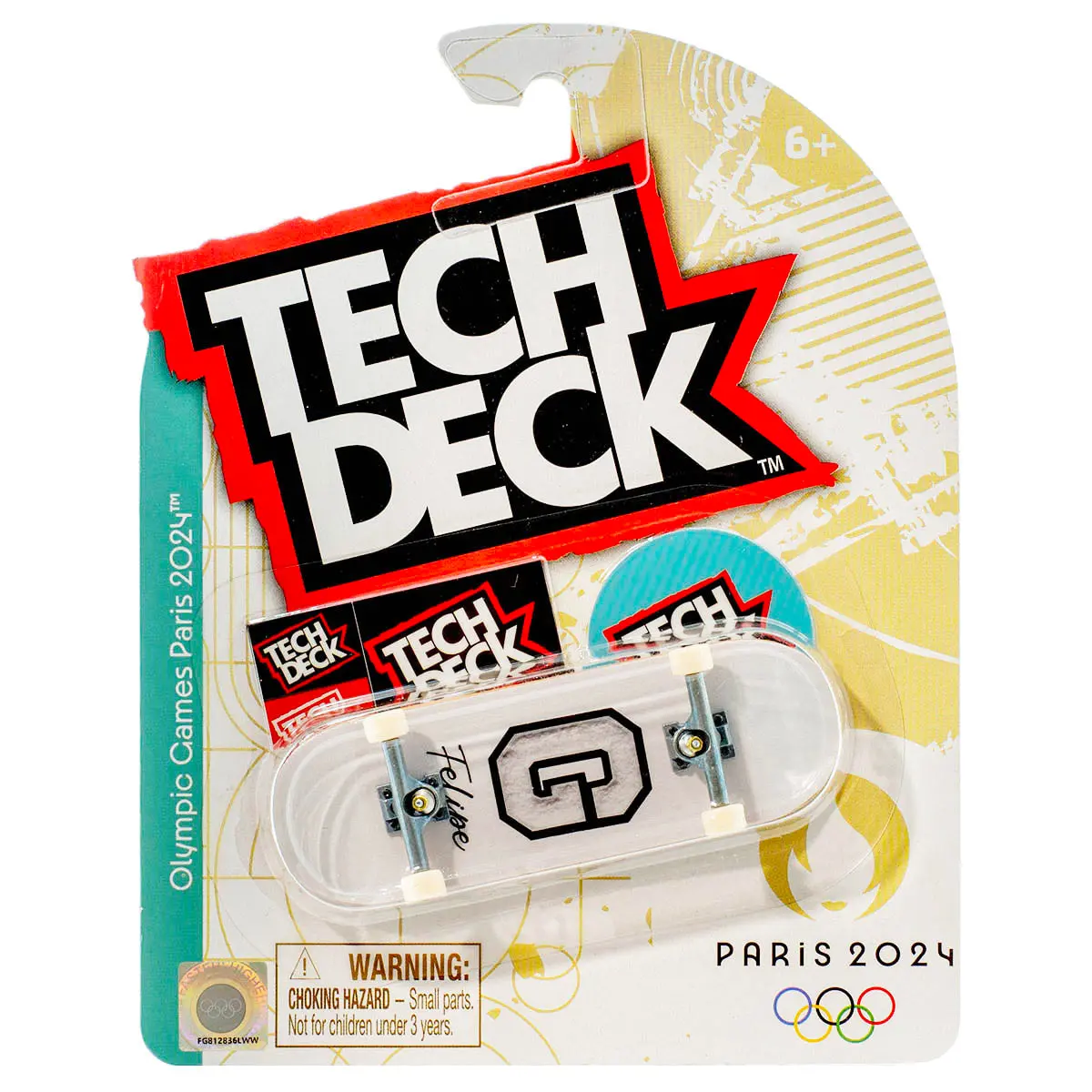 Tech Deck Olympic Games Paris 2024 Felipe G 96Mm Fingerboard 1