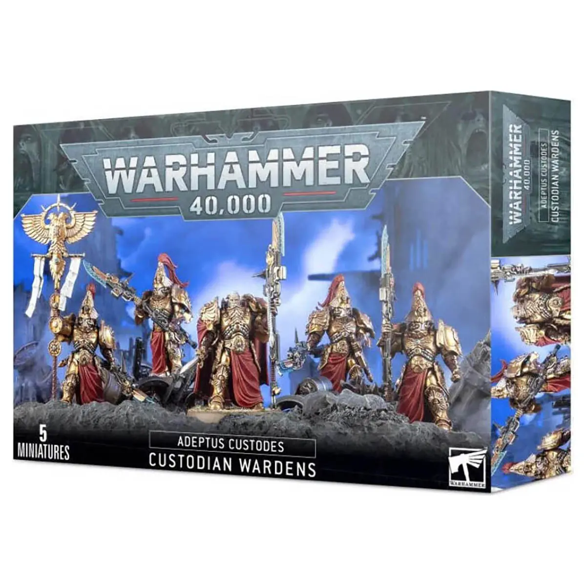 Warhammer 40.000: Adeptus Custodes Custodian Wardens Miniatures 1