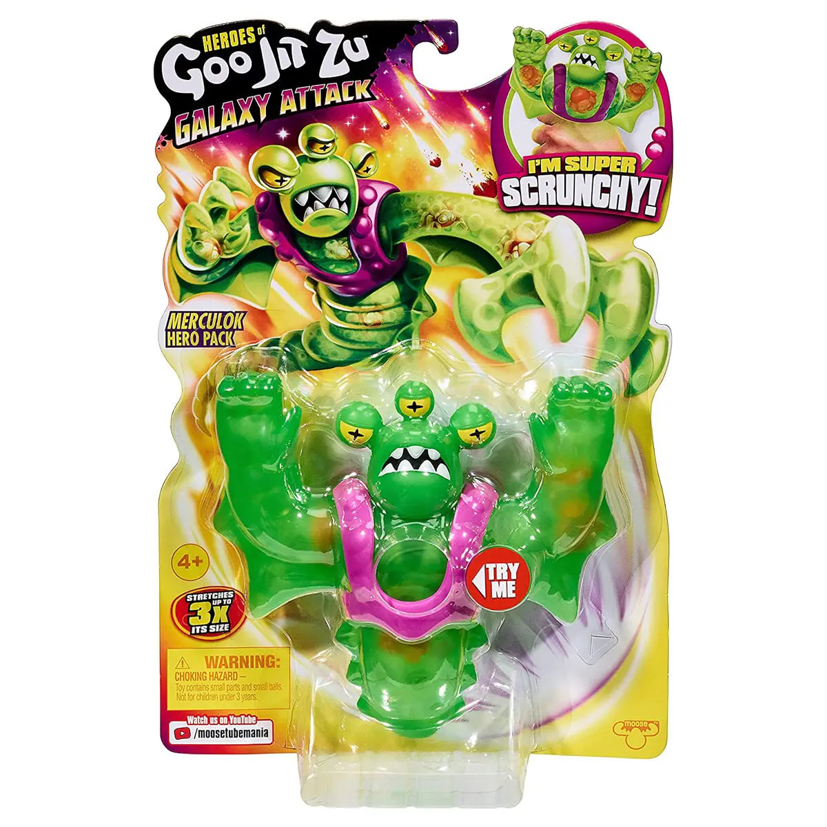 Heroes Of Goo Jit Zu Galaxy Attack Merculok Stretch Figure 1