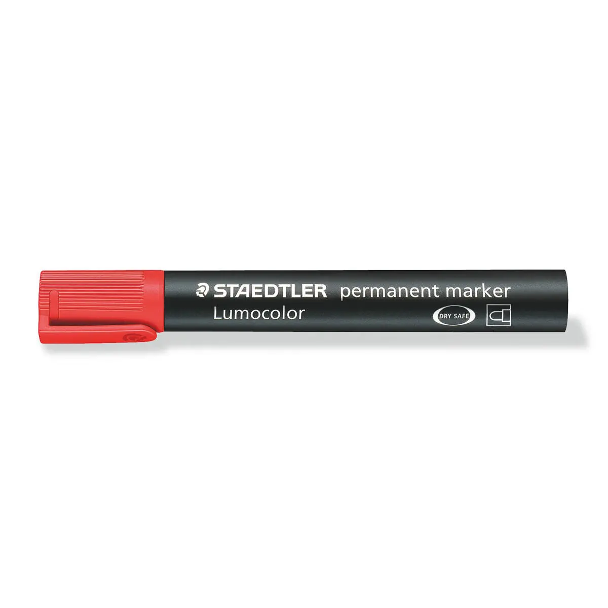 Staedtler Lumocolor Permanent Red Bullet Tip Marker 1