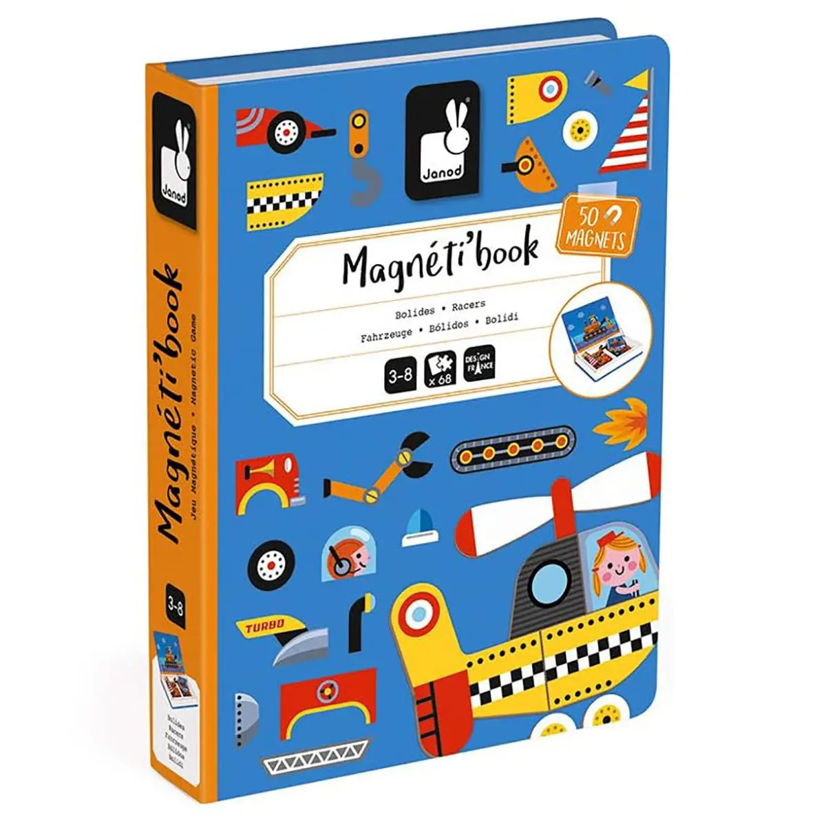 Janod Magneti'book Racers Set 1