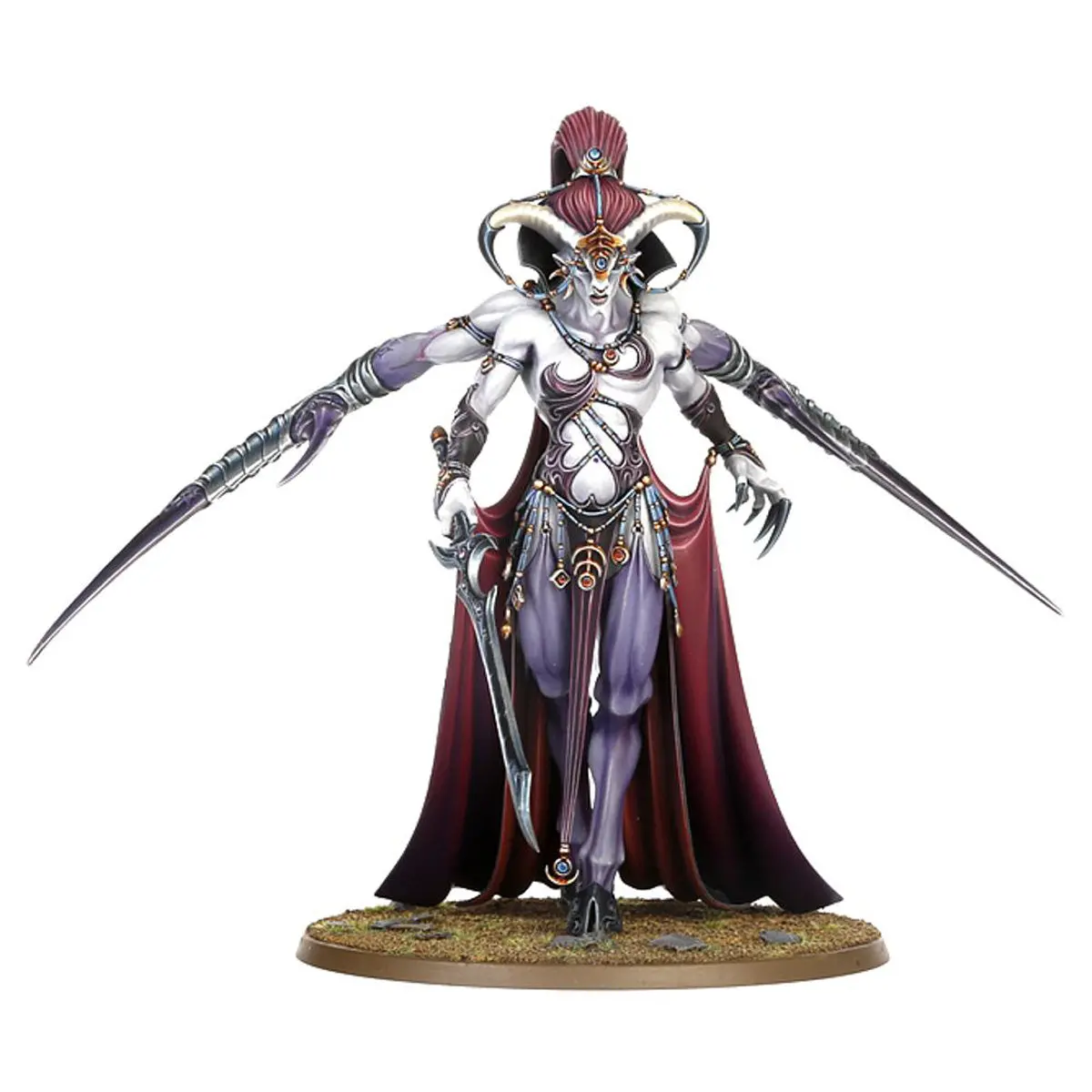 Warhammer Age Of Sigmar: Hedonites Of Slaanesh: Keeper Of Secrets Miniatures Set 2