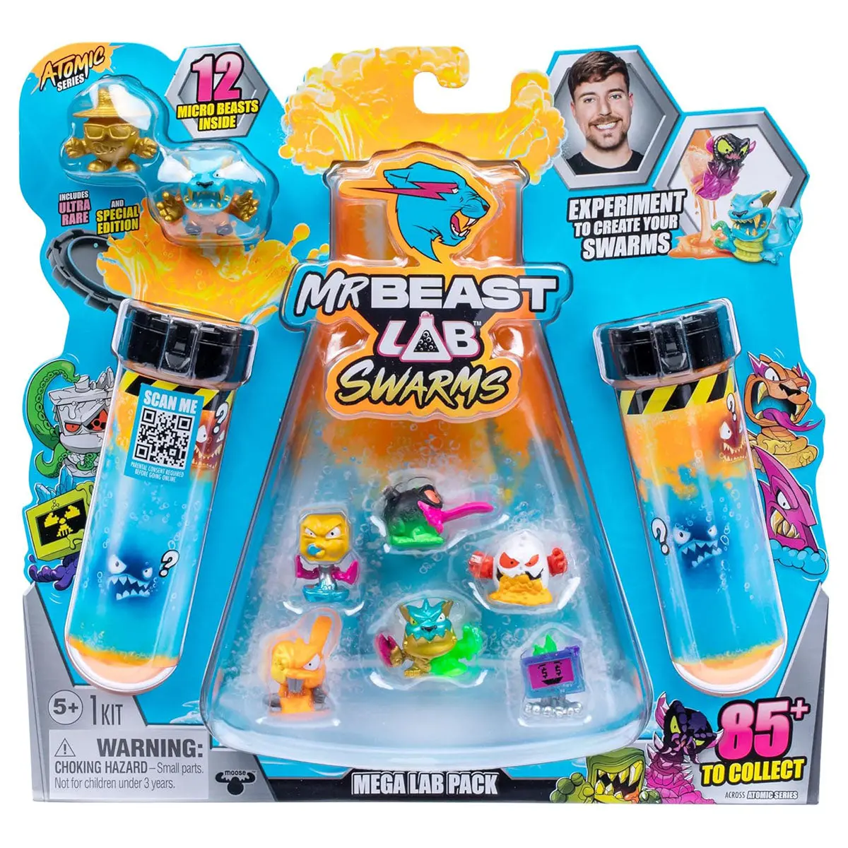 Mrbeast Lab Swarms Mega Lab Pack Atomic Series Panther Claws 1