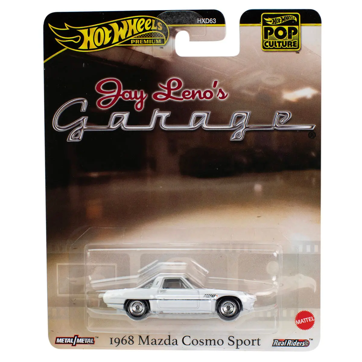 Hot Wheels Pop Culture: Jay Leno's Garage 1968 Mazda Cosmo Sport Vehicle 1