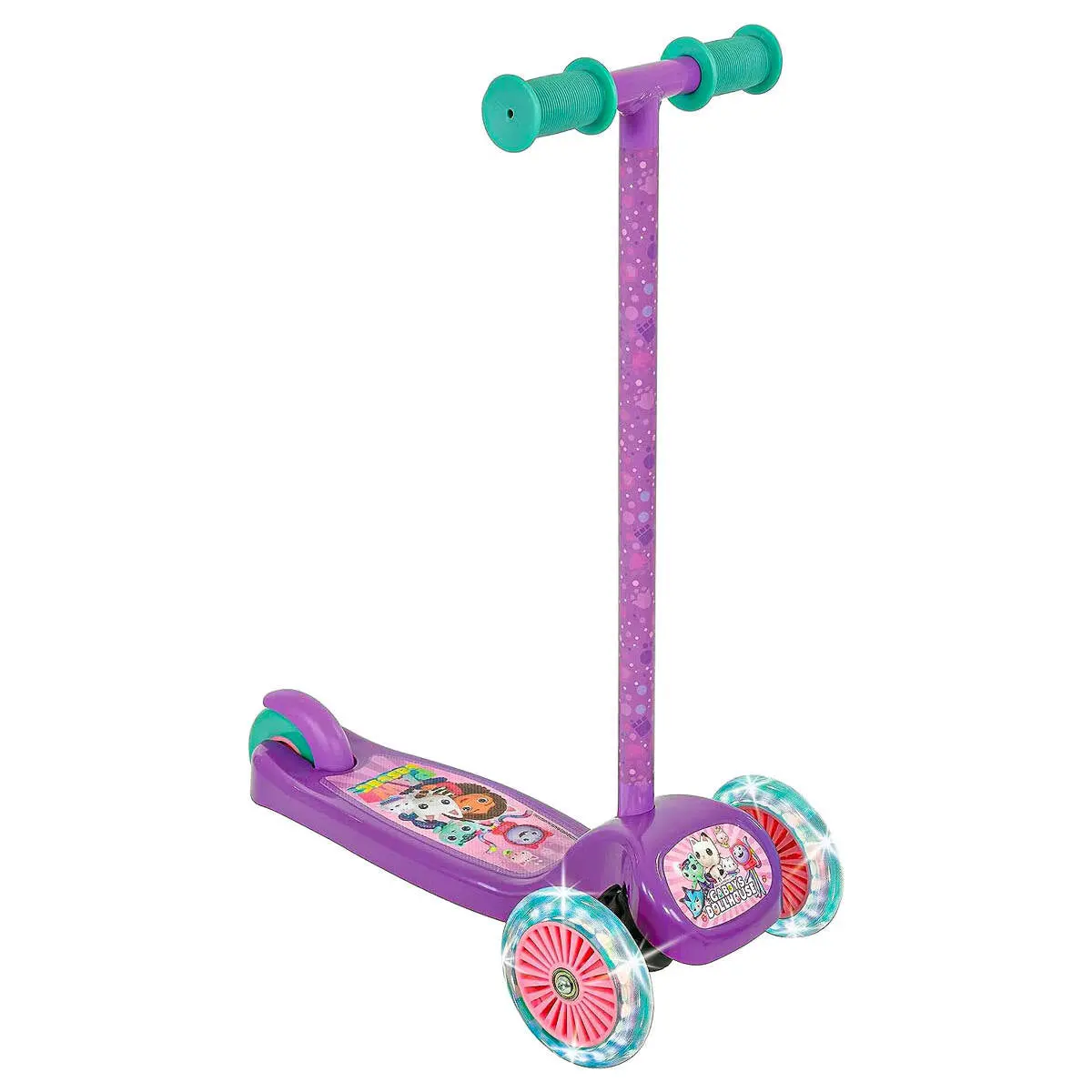 Gabby's Dollhouse Tilt 'N' Turn Scooter With Lights 1