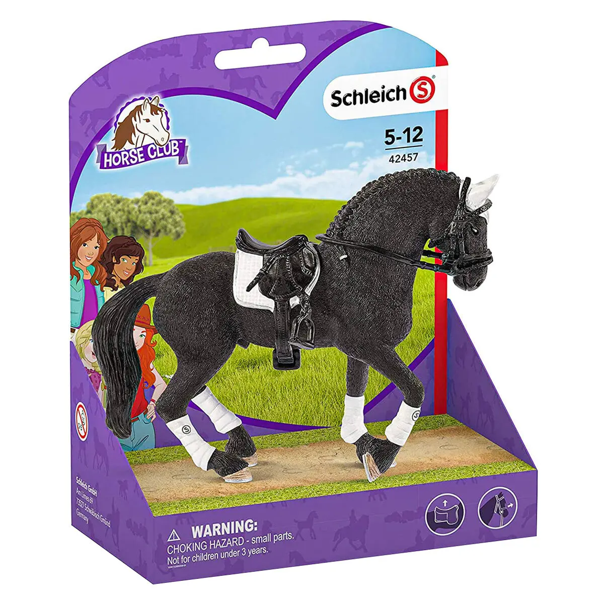 Schleich Horse Club Frisian Stallion Riding Tournament Figure 1