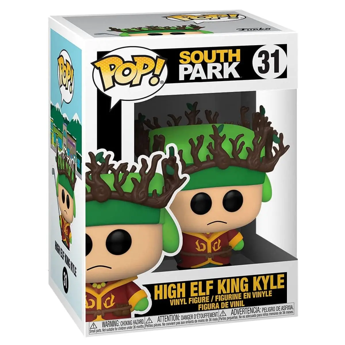 Funko Pop! South Park: Stick Of Truth High Elf King Kyle Vinyl Figure #31 1
