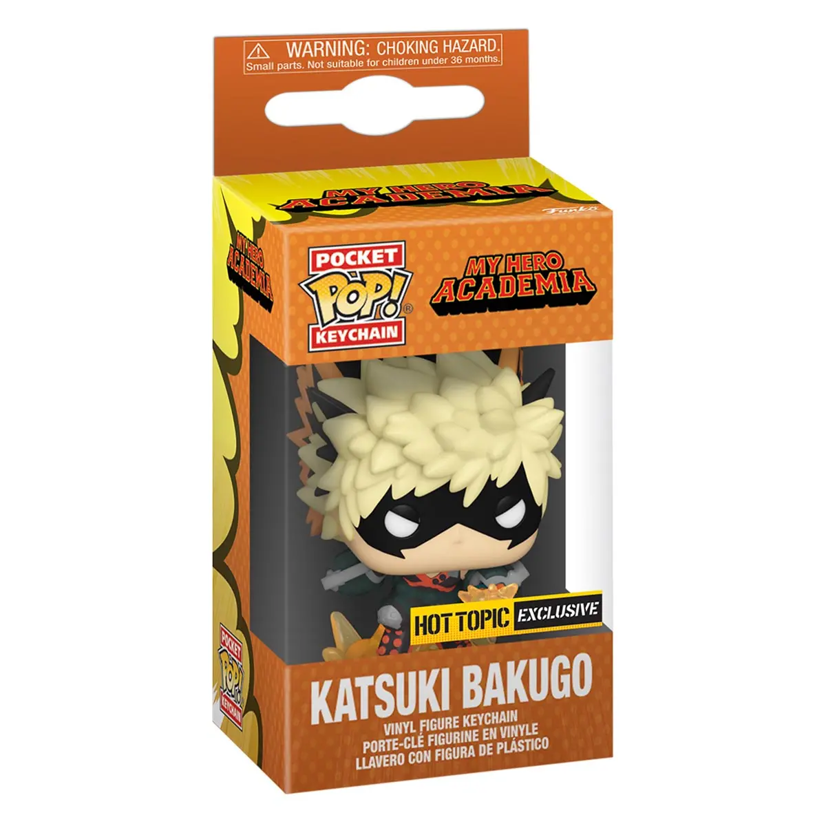 Funko Pop! Pocket Keychain: My Hero Academia S5: Bakugo (Explosion) Vinyl Figure 1