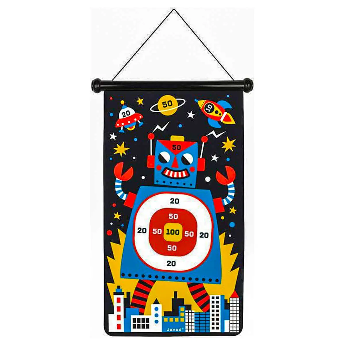 Janod Magnetic Dart Game - Robots 2
